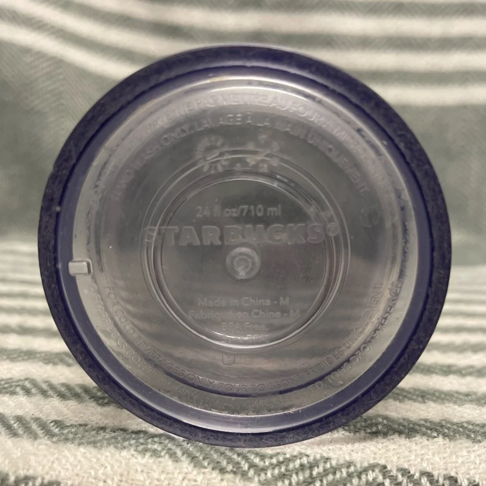 Starbucks Clear 24oz Iced‎ Coffee Cup